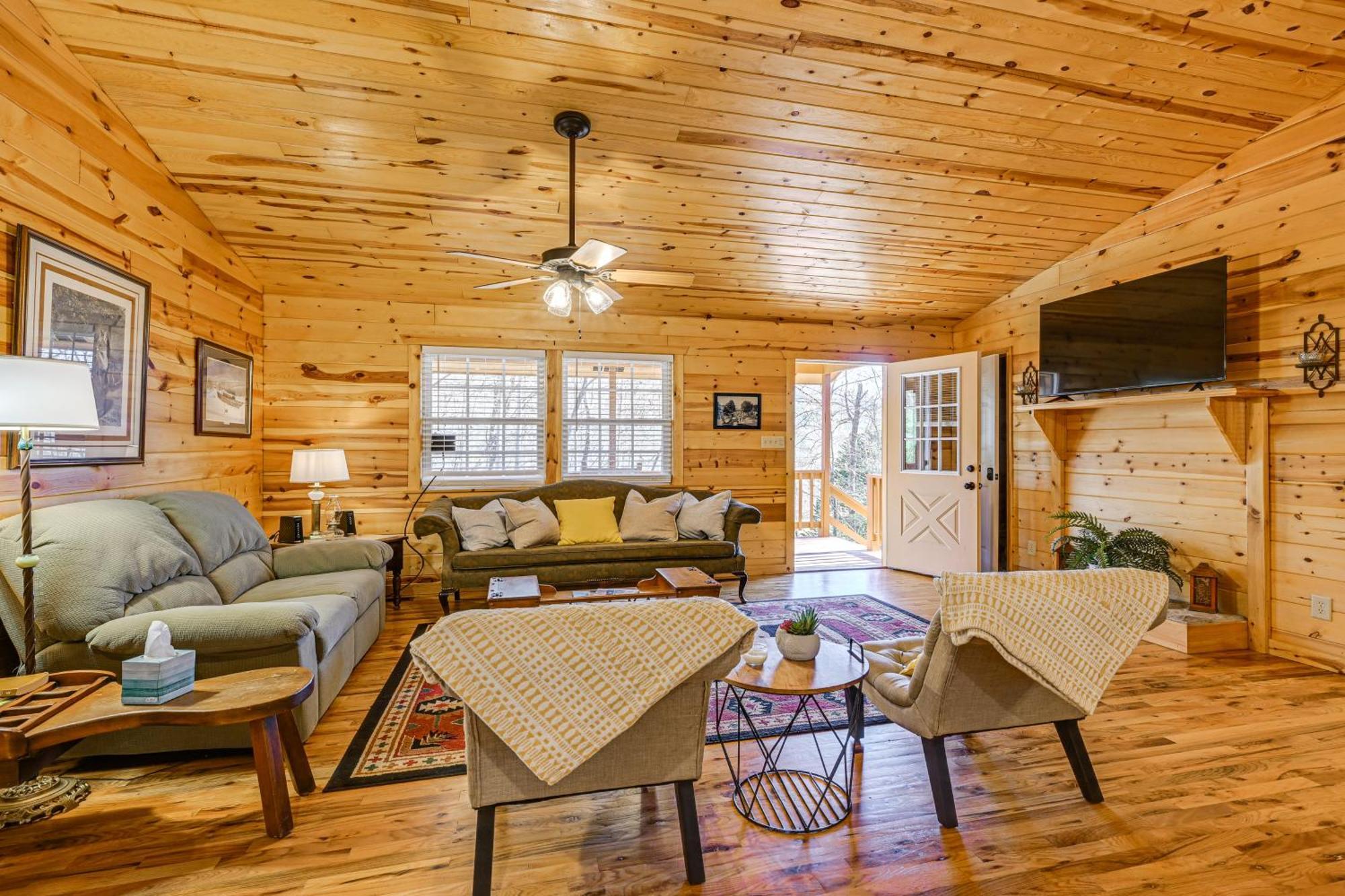 Pet-Friendly Mountain Cabin With Ramp Access! Clayton Exterior foto