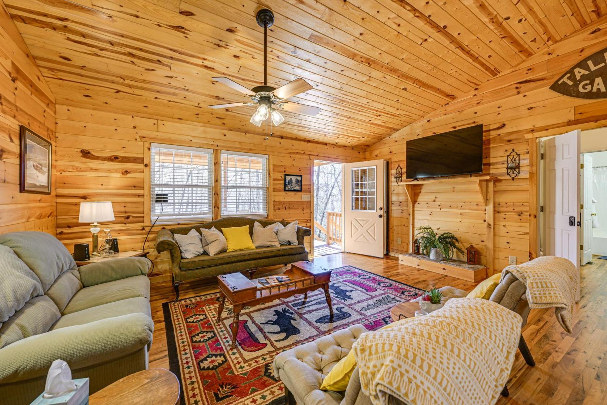 Pet-Friendly Mountain Cabin With Ramp Access! Clayton Exterior foto