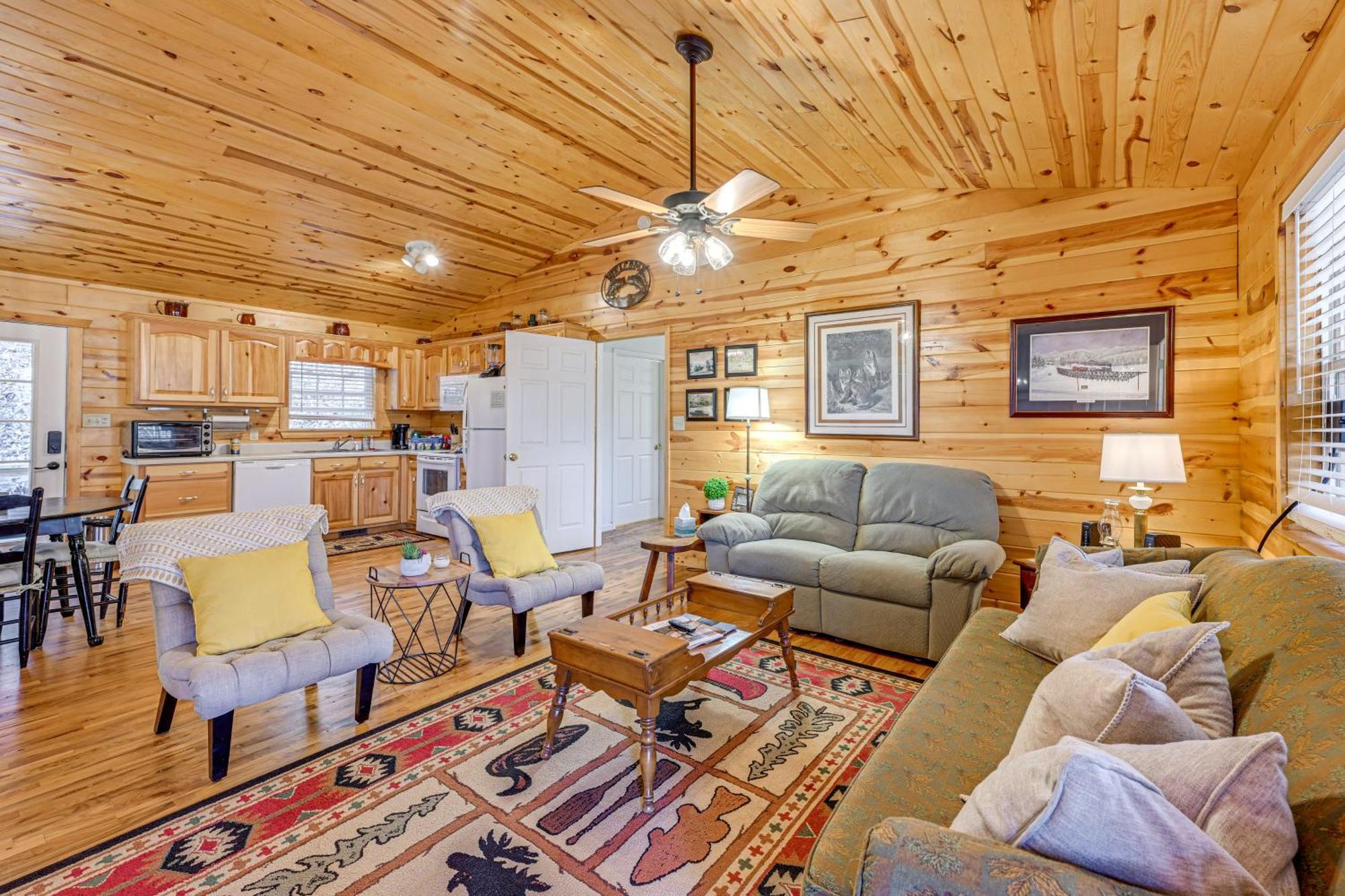 Pet-Friendly Mountain Cabin With Ramp Access! Clayton Exterior foto